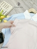 Áo kate lụa phối cổ trắng HAD010