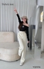 Quần suông gân lưng thun YAD016