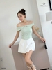 Quần váy A xẻ bên DAV001