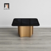 bàn sofa mặt kính vuông 60