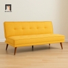 sofa giường màu vàng chanh