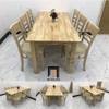 bộ bàn ăn cabin 6 ghế