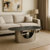 bàn sofa phòng khách đá đen