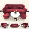 bộ ghế sofa văng vải nhung 1m9