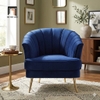 sofa đơn vải nhung xanh đậm