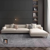 ghế sofa góc chữ L 2m4 x 1m6 trắng kem