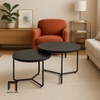 cặp bàn sofa phòng khách tròn