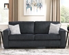 sofa băng dài 1m9 màu đen