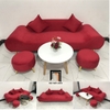 bộ ghế sofa đỏ đô