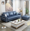 U3 Sofa băng da giả màu xanh dương BT25 Bawati 2m1 cao cấp
