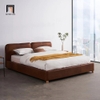 giường ngủ hiện đại da giả