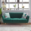 sofa băng xanh lá