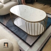 M2 Bàn sofa phòng khách chung cư 1m BTPK29 Moneta mặt đá 2 tầng