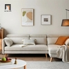 sofa góc 3m x 1m6 xám trắng