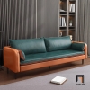 ghế sofa văng dài 2m da giả simili