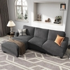 bộ ghế sofa 2m1 kèm đôn vuông