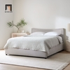 giường ngủ xám trắng 1m6 x 2m