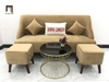 set ghế sofa vàng kem