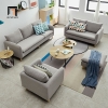bộ ghế sofa gia đình xám ghi