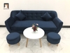 sofa băng vải nhung