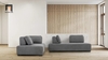 set ghế sofa màu xám lông chuột