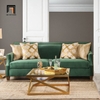 sofa băng xanh lá