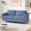 sofa băng nỉ xanh dương
