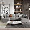 M2 Bộ ghế sofa chữ U màu xanh ngọc UT16 Dixie 2m9 giá rẻ