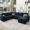 set ghế sofa U cao cấp 3m1 xanh đậm