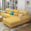 set ghế sofa góc L vải nỉ
