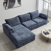 ghế sofa góc L vải nỉ cao cấp
