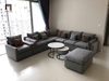 sofa u 3m2 vải nỉ xám