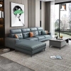 sofa góc bọc da