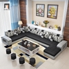 sofa chữ U 3m9 phòng khách đẹp