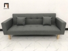 F1 Bộ ghế sofa giường nằm gấp gọn 2m GBL2 xám lông chuột