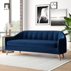 ghế sofa văng nỉ nhung cho shop tiệm