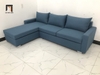sofa góc xanh dương