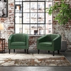 sofa đơn da giả Pu sang trọng