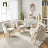 bộ ghế sofa cong xinh xắn cho sảnh chờ