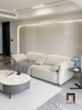 sofa văng dài 2m4 xám trắng