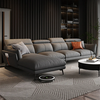 X3 Bộ ghế sofa phòng khách gật gù KT138 Numan xám lông chuột