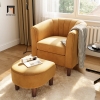 ghế sofa đơn vải nỉ nhung