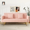 ghế sofa giường nằm vải lông cừu
