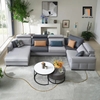 bộ ghế sofa U gật gù thư giãn