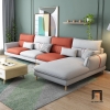 set ghế sofa góc L vải nỉ