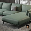 M2 Bộ ghế sofa góc L xanh lá GT194 Pavia 3m x 1m6 da giả Pu