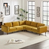 sofa góc 2m4 x 2m4 vải nhung đẹp