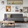 G2 Ghế sofa giường giá rẻ GB86 Fayette dài 1m7 xám đậm nỉ