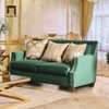 sofa băng màu xanh lá dài 1m9