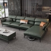 X3 Bộ ghế sofa góc cao cấp GT220 Elsin 3m x 1m6 da công nghiệp